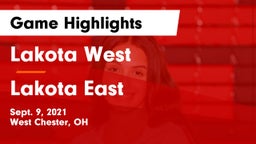 Lakota West  vs Lakota East  Game Highlights - Sept. 9, 2021