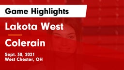 Lakota West  vs Colerain  Game Highlights - Sept. 30, 2021