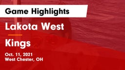 Lakota West  vs Kings  Game Highlights - Oct. 11, 2021