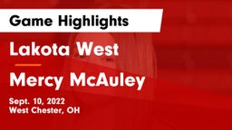 Lakota West  vs Mercy McAuley Game Highlights - Sept. 10, 2022