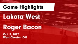 Lakota West  vs Roger Bacon  Game Highlights - Oct. 3, 2022