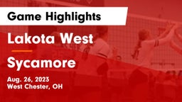 Lakota West  vs Sycamore  Game Highlights - Aug. 26, 2023