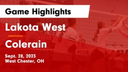 Lakota West  vs Colerain  Game Highlights - Sept. 28, 2023