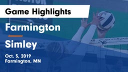 Farmington  vs Simley  Game Highlights - Oct. 5, 2019