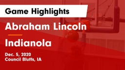 Abraham Lincoln  vs Indianola  Game Highlights - Dec. 5, 2020