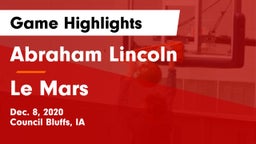 Abraham Lincoln  vs Le Mars  Game Highlights - Dec. 8, 2020