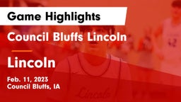 Council Bluffs Lincoln  vs Lincoln  Game Highlights - Feb. 11, 2023