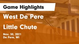 West De Pere  vs Little Chute  Game Highlights - Nov. 30, 2021