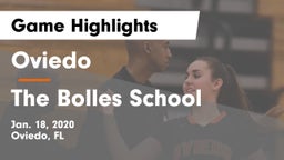 Oviedo  vs The Bolles School Game Highlights - Jan. 18, 2020