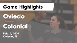 Oviedo  vs Colonial  Game Highlights - Feb. 5, 2020