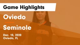 Oviedo  vs Seminole  Game Highlights - Dec. 10, 2020