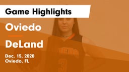 Oviedo  vs DeLand  Game Highlights - Dec. 15, 2020
