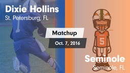 Matchup: Hollins  vs. Seminole  2016