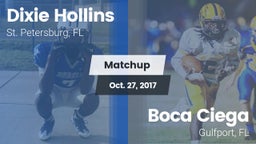 Matchup: Hollins  vs. Boca Ciega  2017