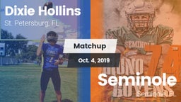 Matchup: Hollins  vs. Seminole  2019