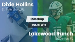 Matchup: Hollins  vs. Lakewood Ranch  2019