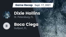 Recap: Dixie Hollins  vs. Boca Ciega  2021