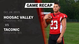 Recap: Hoosac Valley  vs. Taconic  2015