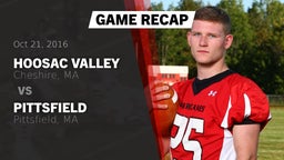 Recap: Hoosac Valley  vs. Pittsfield  2016