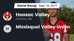 Recap: Hoosac Valley  vs. Missisquoi Valley Union 2017