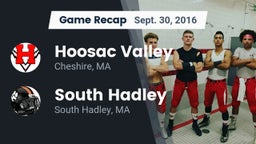 Recap: Hoosac Valley  vs. South Hadley  2016
