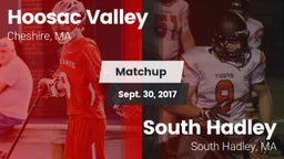 Matchup: Hoosac Valley High vs. South Hadley  2017