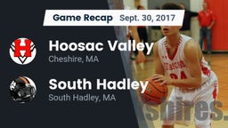 Recap: Hoosac Valley  vs. South Hadley  2017