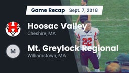 Recap: Hoosac Valley  vs. Mt. Greylock Regional  2018