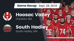 Recap: Hoosac Valley  vs. South Hadley  2018