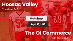 Matchup: Hoosac Valley High vs. The  Of Commerce 2019