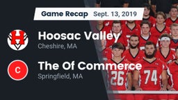 Recap: Hoosac Valley  vs. The  Of Commerce 2019