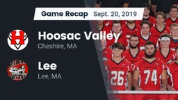 Recap: Hoosac Valley  vs. Lee  2019