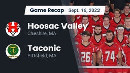 Recap: Hoosac Valley  vs. Taconic  2022
