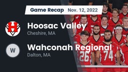 Recap: Hoosac Valley  vs. Wahconah Regional  2022