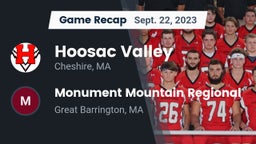Recap: Hoosac Valley  vs. Monument Mountain Regional 2023