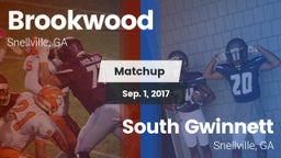 Matchup: Brookwood vs. South Gwinnett  2017