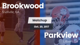 Matchup: Brookwood vs. Parkview  2017