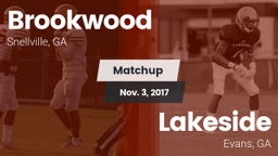 Matchup: Brookwood vs. Lakeside  2017