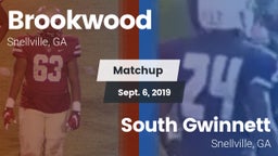 Matchup: Brookwood vs. South Gwinnett  2019