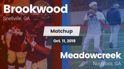 Matchup: Brookwood vs. Meadowcreek  2019