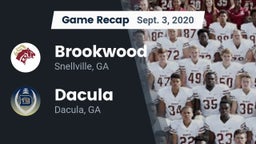Recap: Brookwood  vs. Dacula  2020