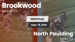 Matchup: Brookwood vs. North Paulding  2020