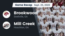 Recap: Brookwood  vs. Mill Creek  2020