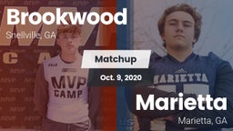 Matchup: Brookwood vs. Marietta  2020