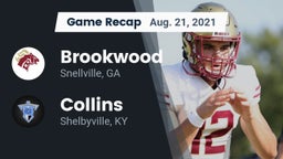 Recap: Brookwood  vs. Collins  2021