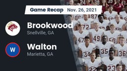 Recap: Brookwood  vs. Walton  2021