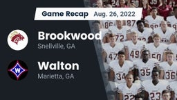 Recap: Brookwood  vs. Walton  2022