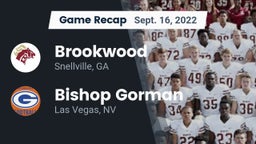 Recap: Brookwood  vs. Bishop Gorman  2022