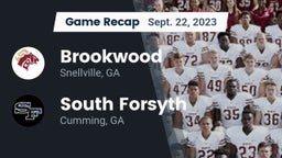 Recap: Brookwood  vs. South Forsyth  2023