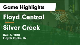 Floyd Central  vs Silver Creek  Game Highlights - Dec. 5, 2018